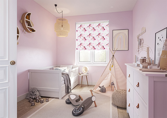 Unicorn Magic, Pink - Roller Blind - Image 7